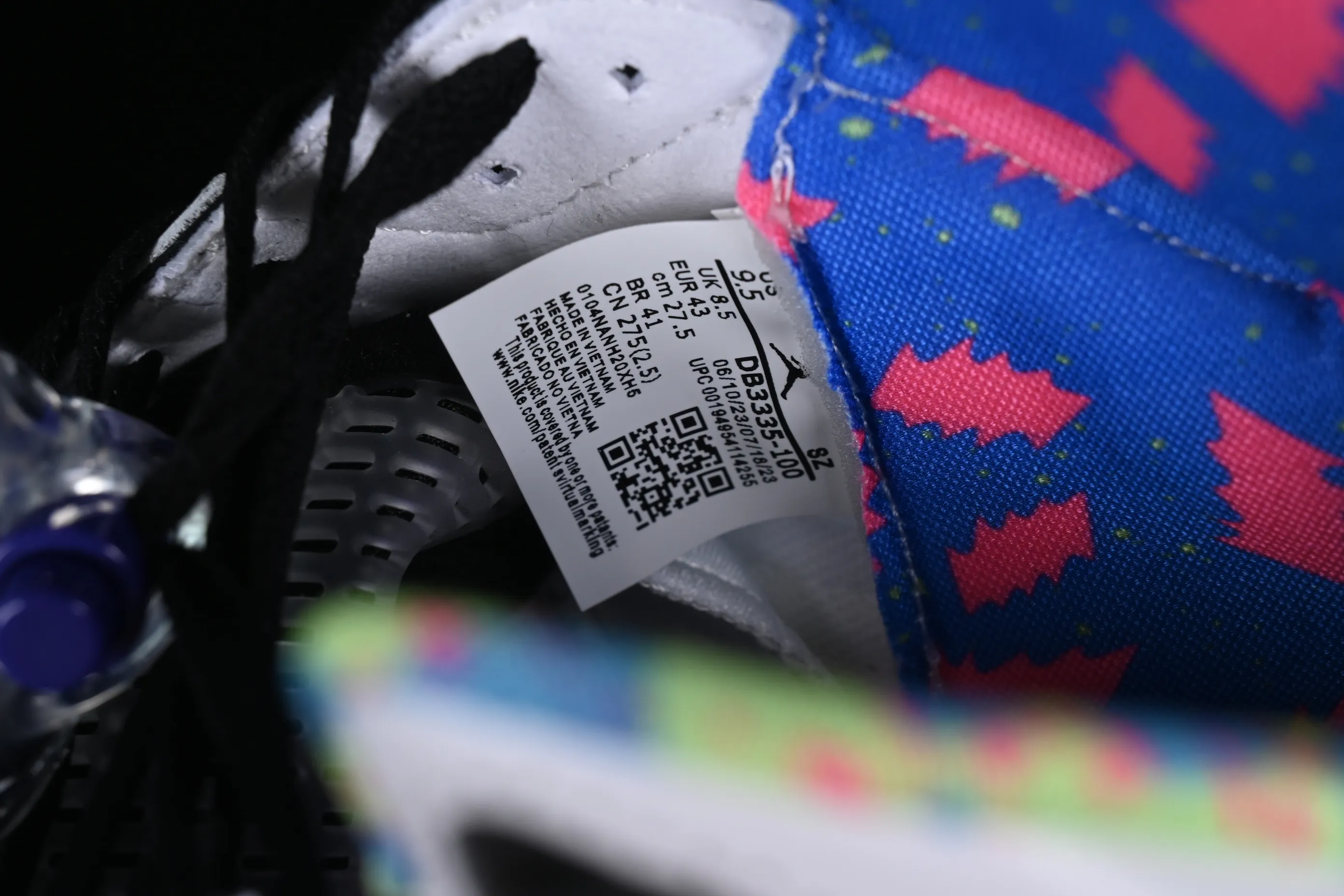 All categories Air Jordan Jordan series basketball shoes Air Jordan 5 Z version Air Jordan 5 "White Bel" AJ5 Joe 5 College Purple DB3335-100